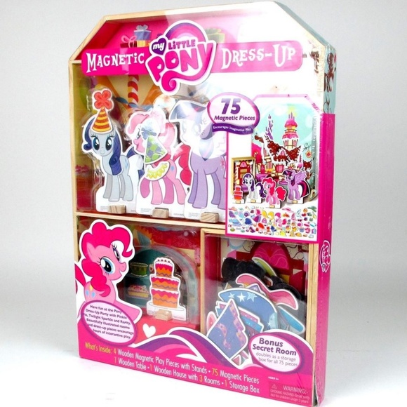 my little pony magnetic dress up